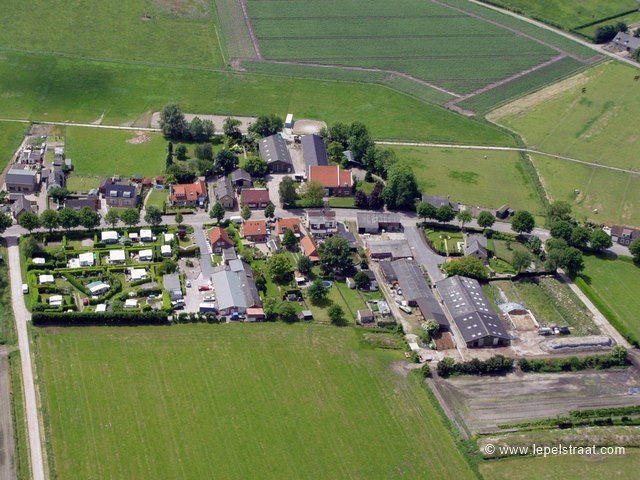 Kladseweg met de mini camping.