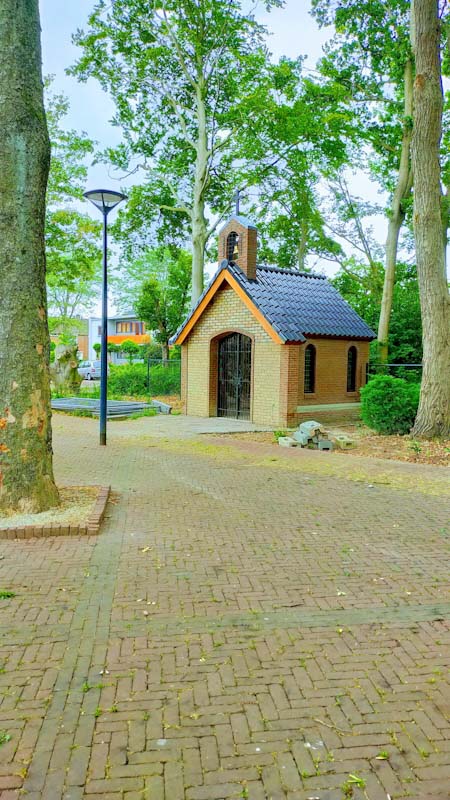 Renovatie kapel biojna gereed in Lepelstraat