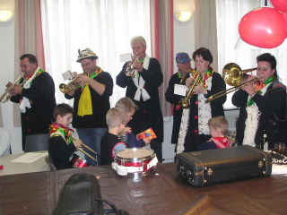 de blaoskaoeken met carnaval