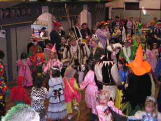 dweilen carnaval school kinderen