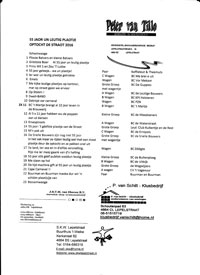 Deelnemrslijst optocht 2016