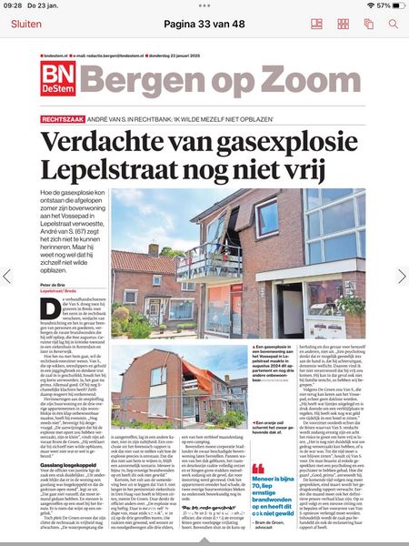 informatie gasexplosie