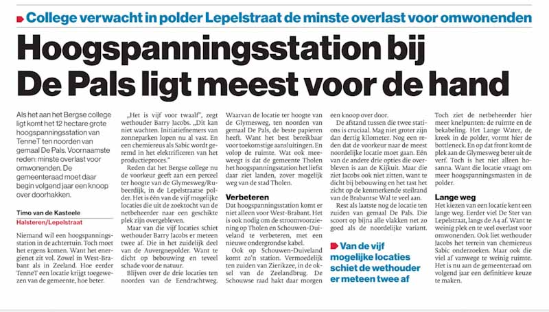 hoogspanningsstation