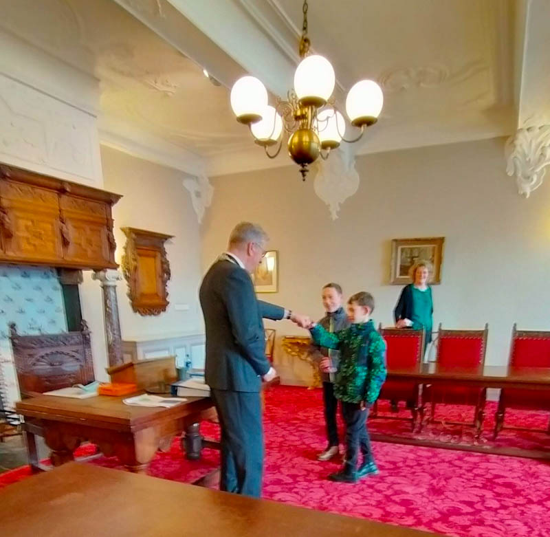 Nog een box van de burgemeester