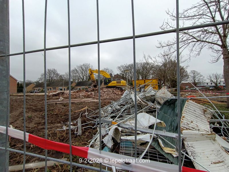 woningen slopen in Lepelstraat