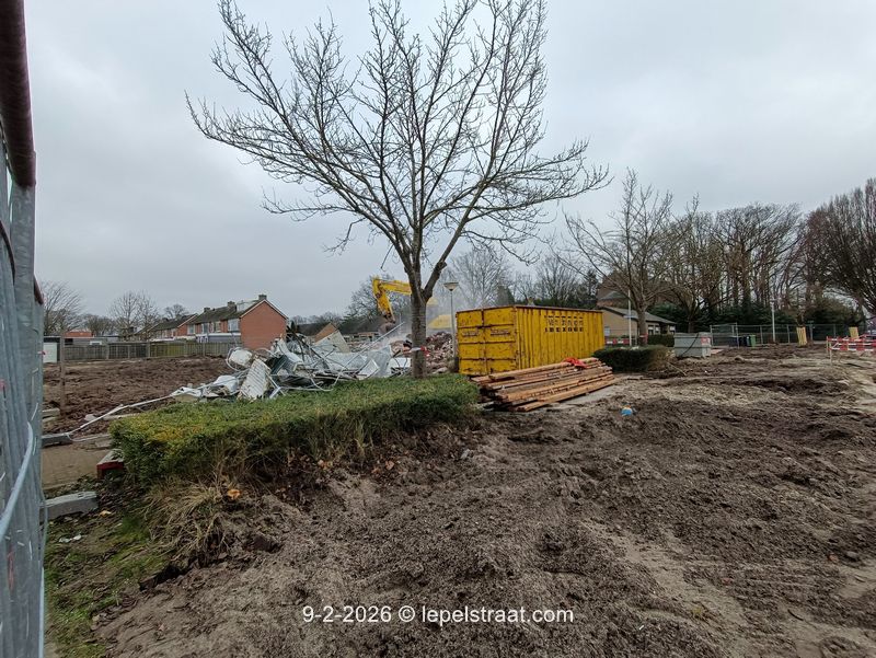 woningen slopen in Lepelstraat