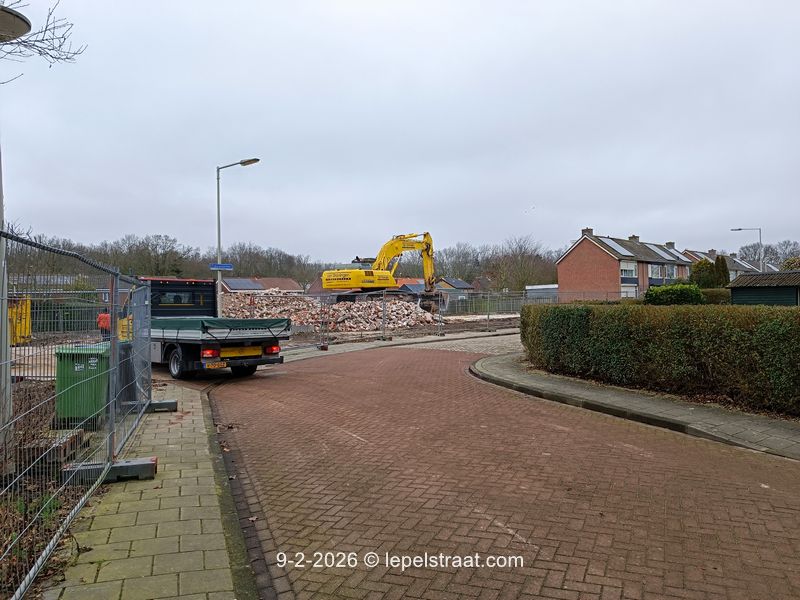 woningen slopen in Lepelstraat
