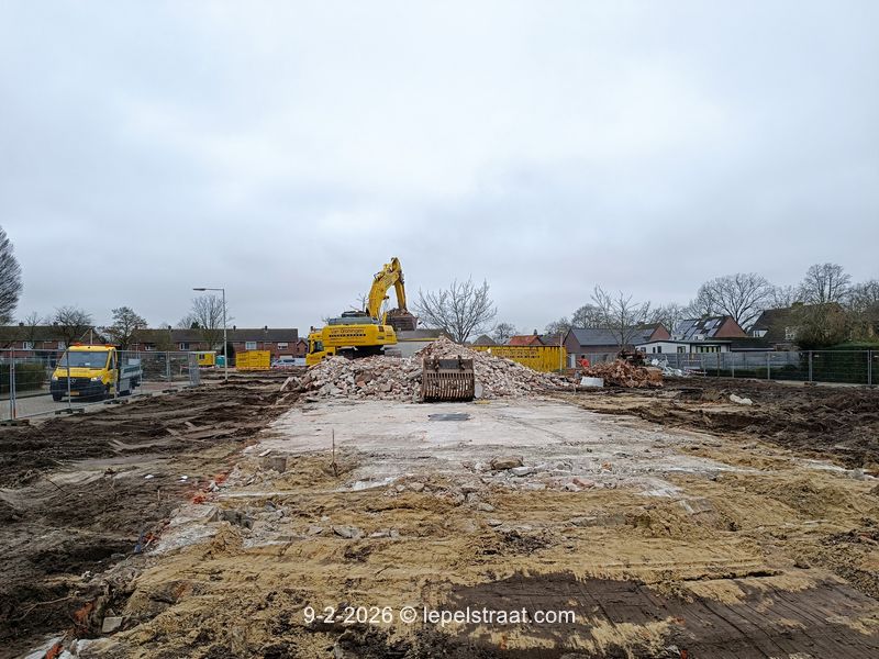 woningen slopen in Lepelstraat